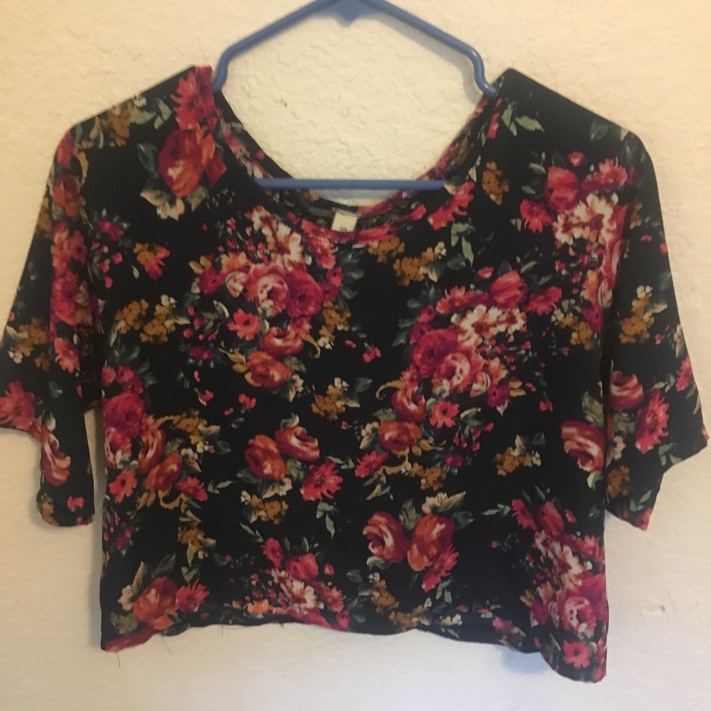 Floral Crop Top